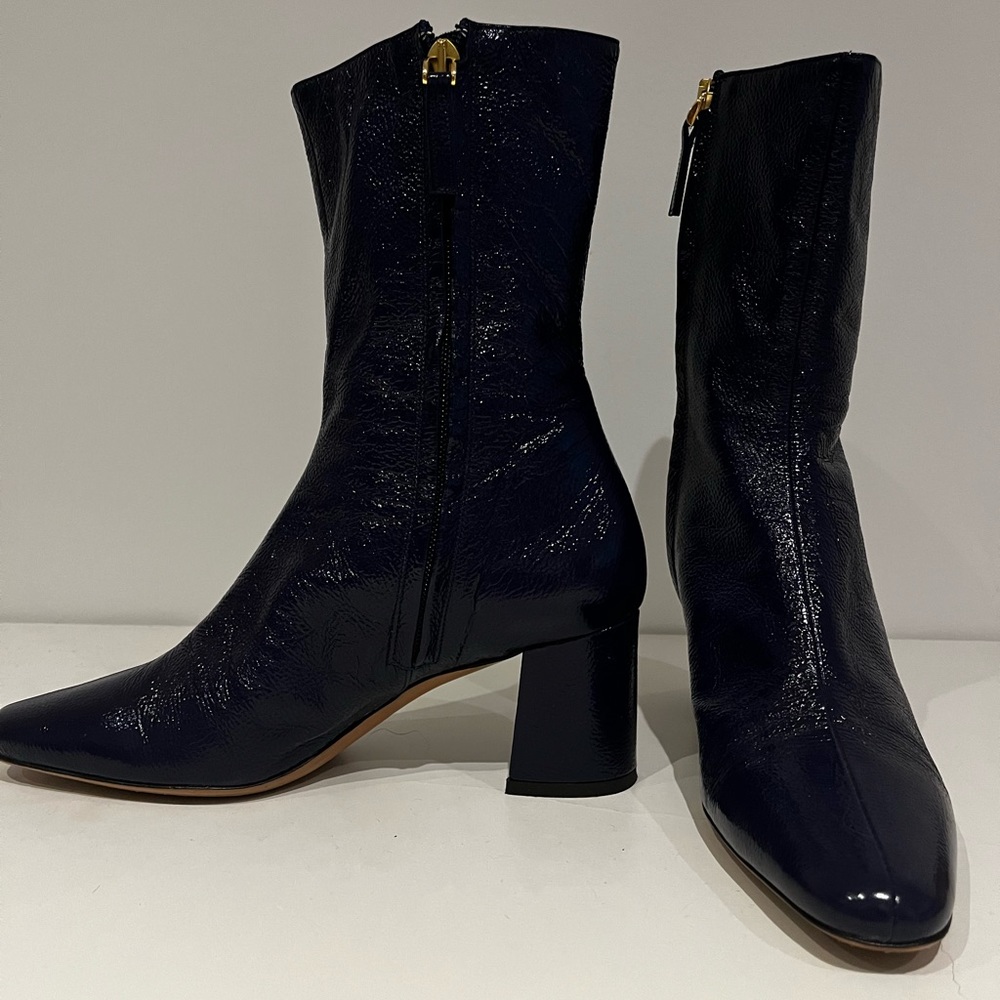 Trademark Navy Blue Booties